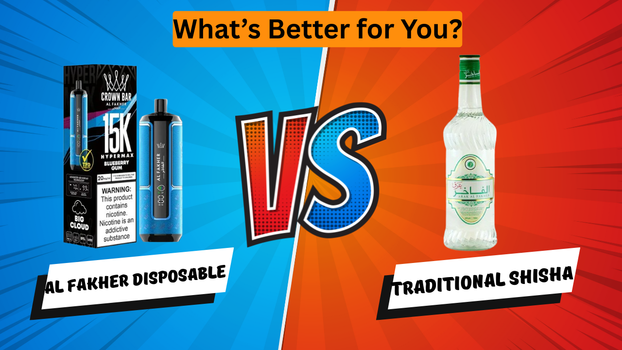 Al Fakher Disposable vs. Traditional Shisha