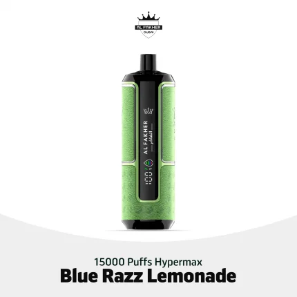 Al Fakher 15k Puffs Hypermax Blue Razz Lemonade Disposable Vape