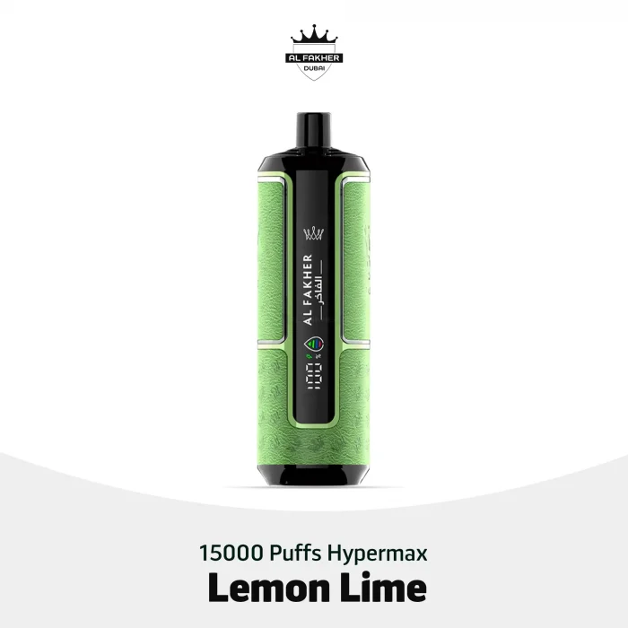 Al Fakher 15000 Puffs Hypermax Lemon Lime