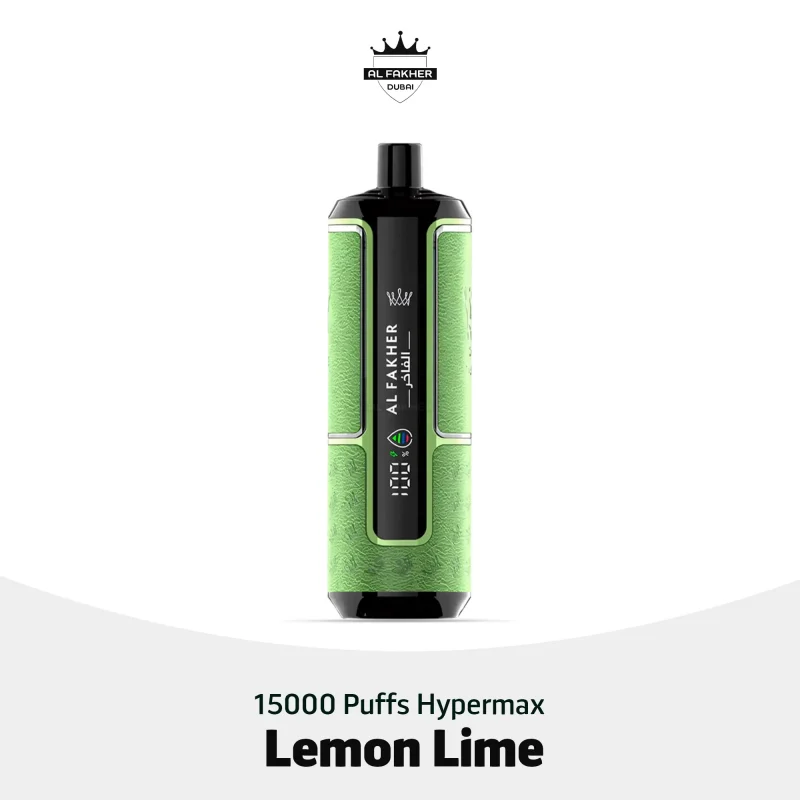 Al Fakher 15000 Puffs Hypermax Lemon Lime