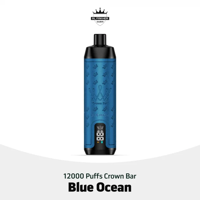 Al Fakher Crown Bar 12000 Puffs Blue Ocean