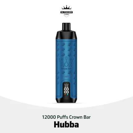 Al Fakher Crown Bar 12000 Puffs Hubba Disposable