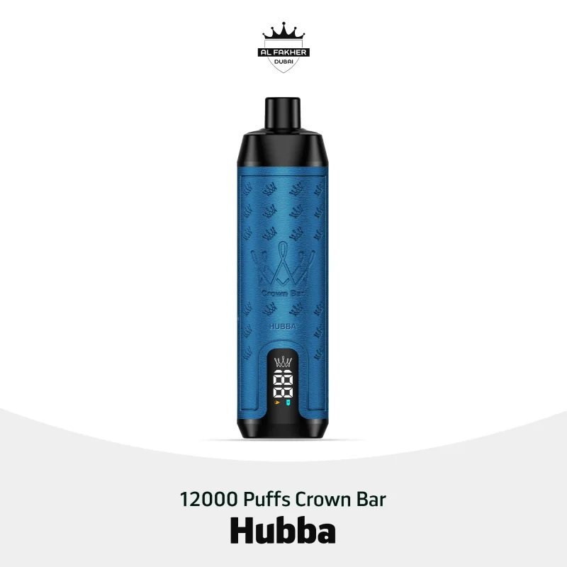 Al Fakher Crown Bar 12000 Puffs Hubba Disposable
