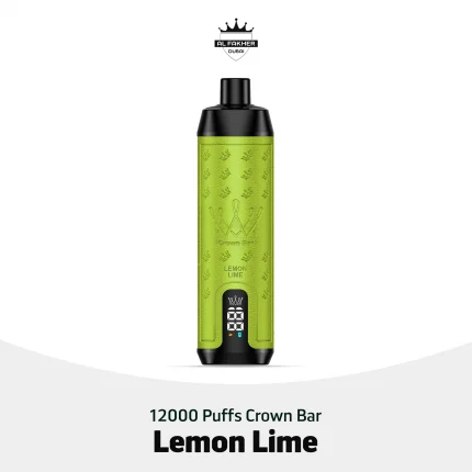Al Fakher Crown Bar 12000 Puffs Lemon Lime