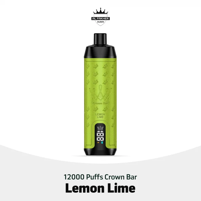 Al Fakher Crown Bar 12000 Puffs Lemon Lime