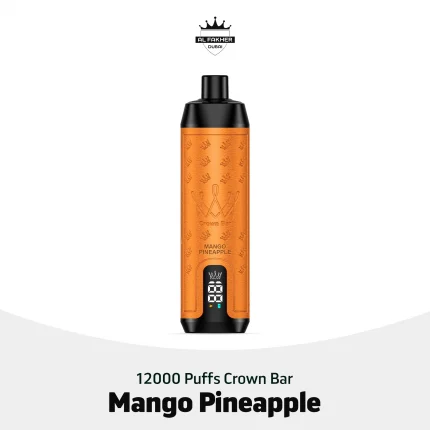 Al Fakher Crown Bar 12000 Puffs Mango Pineapple Disposable