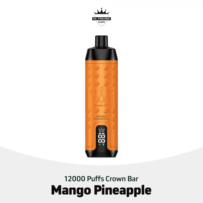 Al Fakher Crown Bar 12000 Puffs Mango Pineapple Disposable
