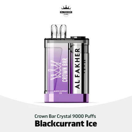 Buy Al Fakher Crown Bar Crystal 9000 Blackcurrant Ice