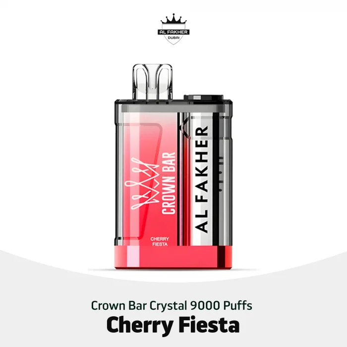 Buy Al Fakher Crown Bar Crystal 9000 Cherry Fiesta in Dubai