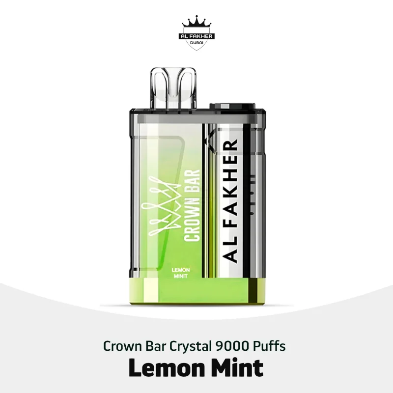 Buy Al Fakher Crown Bar Crystal 9000 Lemon Mint