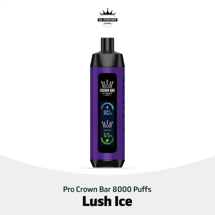 Shop Al Fakher Pro Crown Bar 8000 Puffs Lush Ice in Dubai