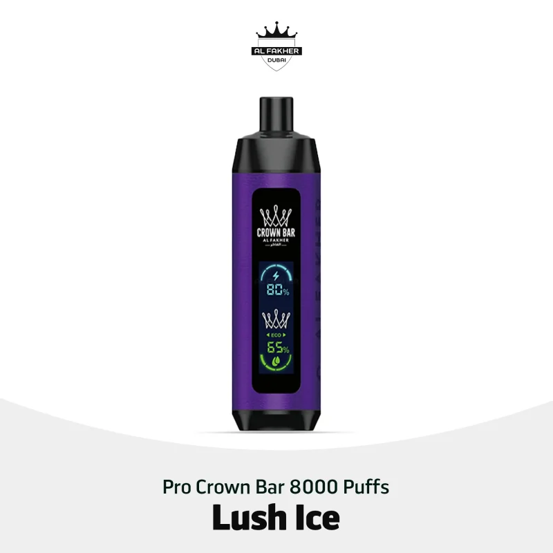 Shop Al Fakher Pro Crown Bar 8000 Puffs Lush Ice in Dubai