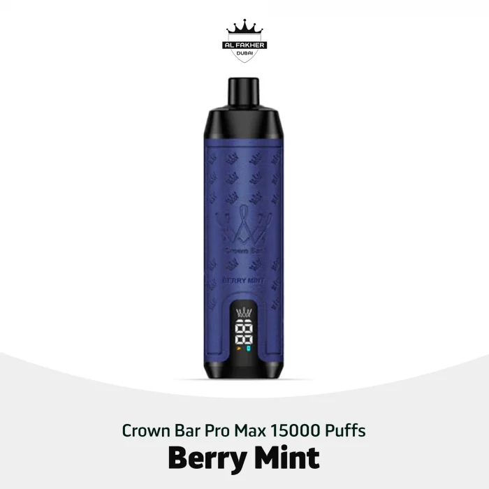 Al Fakher Crown Bar Pro Max Berry Mint 15000 Puffs in Dubai