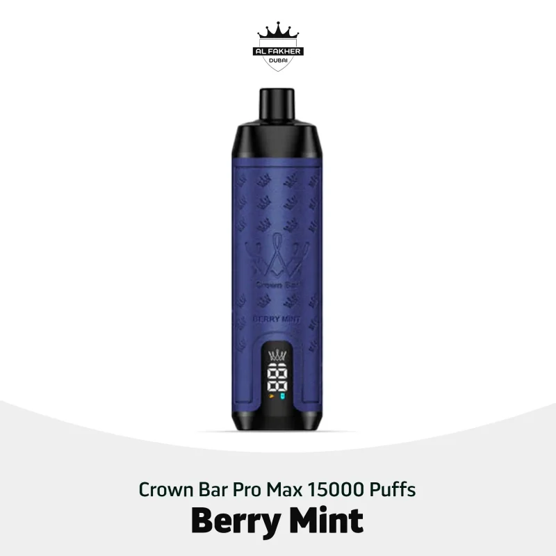 Al Fakher Crown Bar Pro Max Berry Mint 15000 Puffs in Dubai
