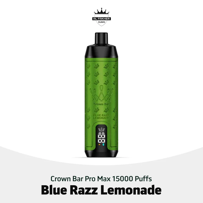Al Fakher Crown Bar Pro Max Blue Razz Lemonade Disposable Vape