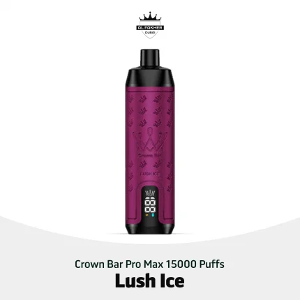 Al Fakher Crown Bar Pro Max 15000 Puffs Lush Ice in UAE