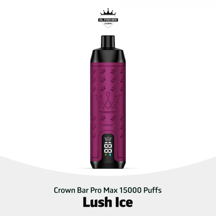 Al Fakher Crown Bar Pro Max 15000 Puffs Lush Ice in UAE
