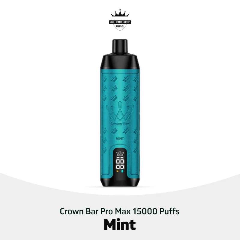 Buy Al Fakher Crown Bar Pro Max Mint 15000 Puffs in UAE