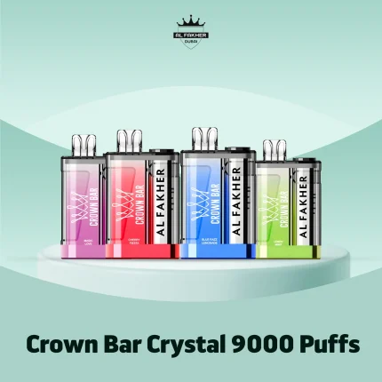 Buy Al Fakher Crown Bar Crystal 9000 Puffs Disposable Vape