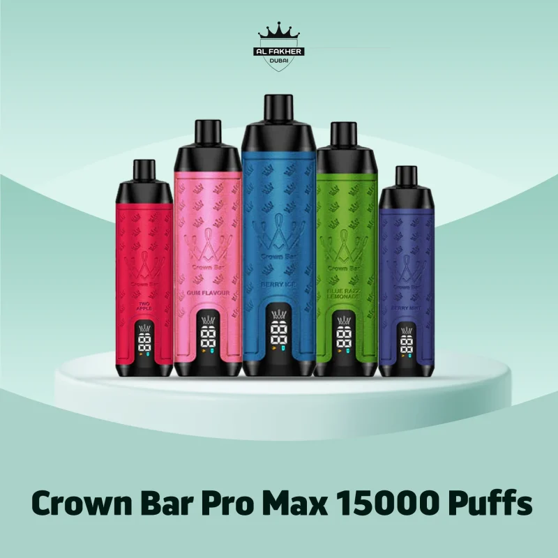 Al Fakher Crown Bar Pro Max 15000 Puffs Disposable Vape in UAE