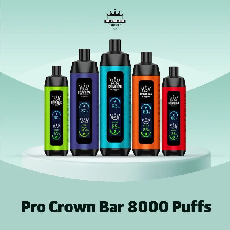 catagroies for Al Fakher Pro Crown Bar 8000 Puffs
